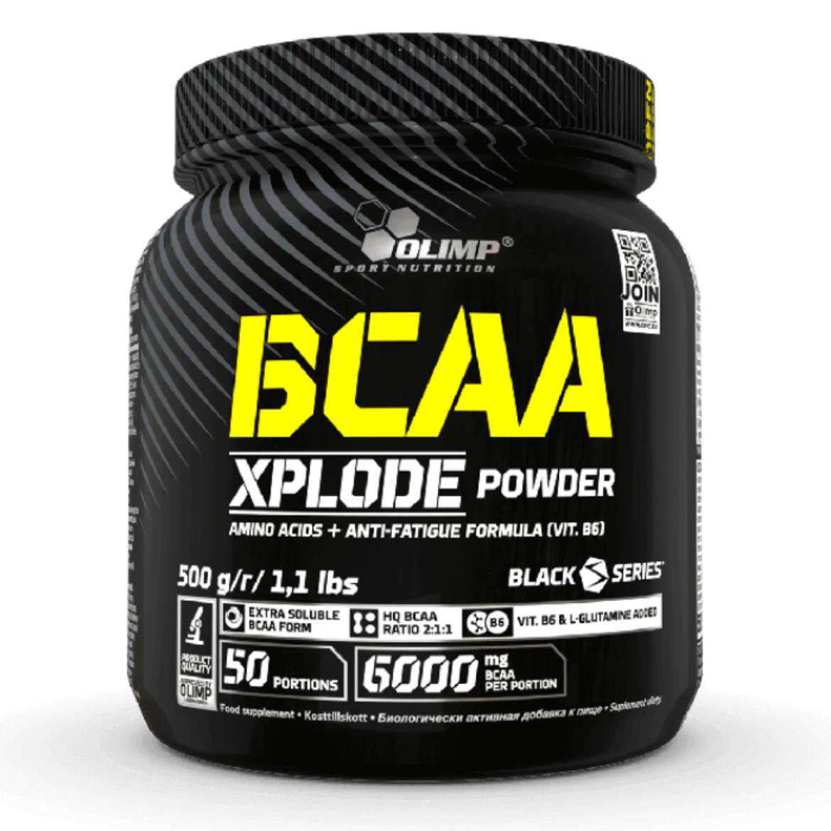 تصویر  BCAA XPLODE 500 Gr